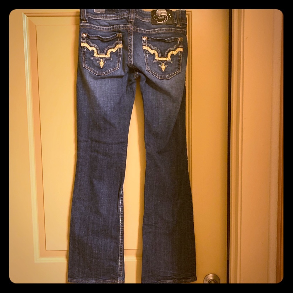 Studio 5 dark denim bootcut jeans